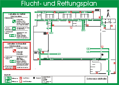 Fluchtplan