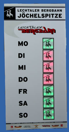 Bahntafel